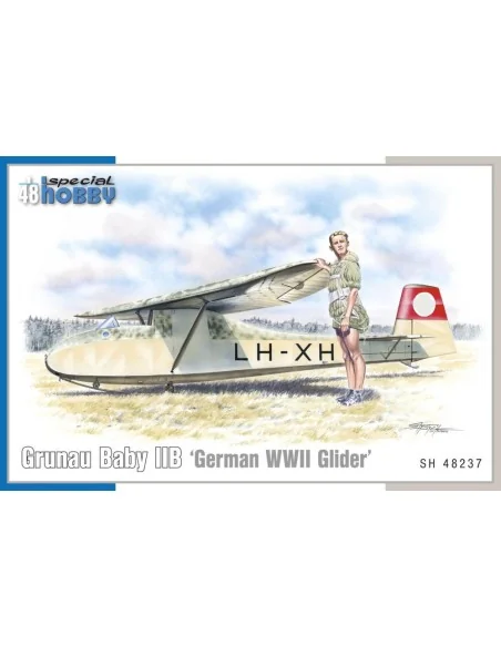 Grunau Baby IIB ‘German WWII Glider’, 1/48 - Special Hobby 100-SH48237