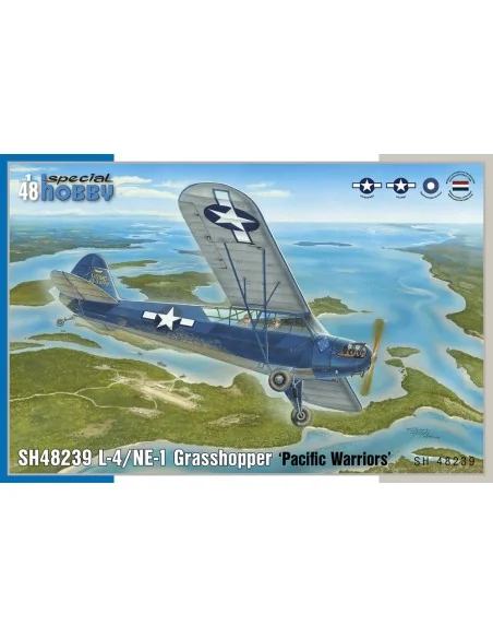 L-4/NE-1 Grasshopper ‘Pacific Warriors’, 1/48 - Special Hobby 100-S...