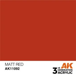 Matt Red 17ml - AK Interactive AK11092