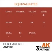 Bordeaux Red 17ml - AK Interactive AK11094