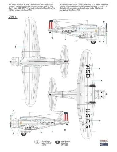 Delta 1D/E US Transport plane, 1/72 - Special Hobby 100-SH72329
