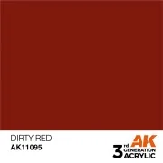 Dirty Red 17ml - AK Interactive AK11095 Dirty Red 17ml - AK Interactive AK11095