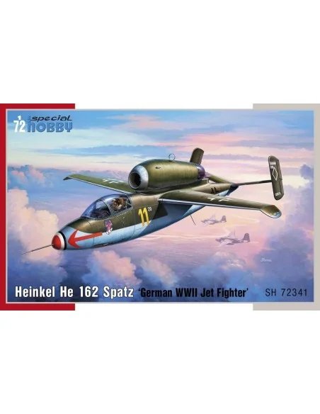 Heinkel He 162 Spatz, 1/72 - Special Hobby 100-SH72341