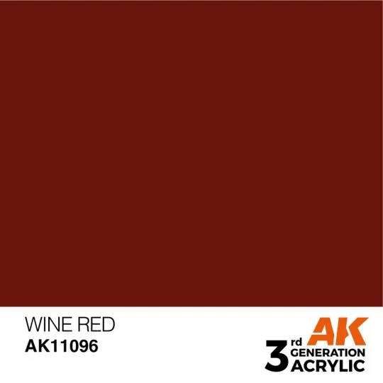 Wine Red 17ml - AK Interactive AK11096 Wine Red 17ml - AK Interactive AK11096