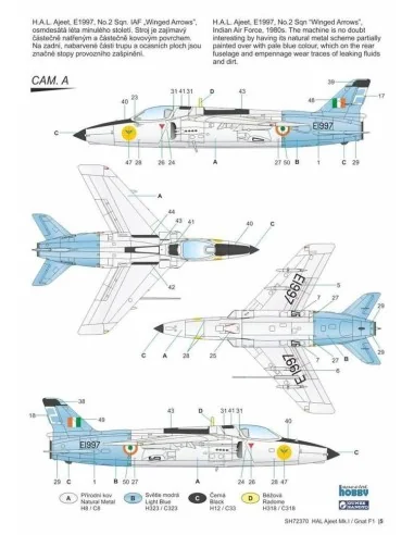 Ajeet Mk.I"Indian Light Fighter", 1/72 - Special Hobby 100-SH72370