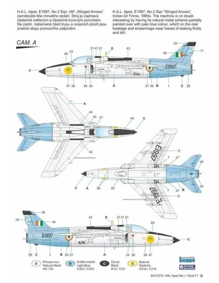 [NO_DESC] Ajeet Mk.I"Indian Light Fighter", 1/72 - Special Hobby 10...
