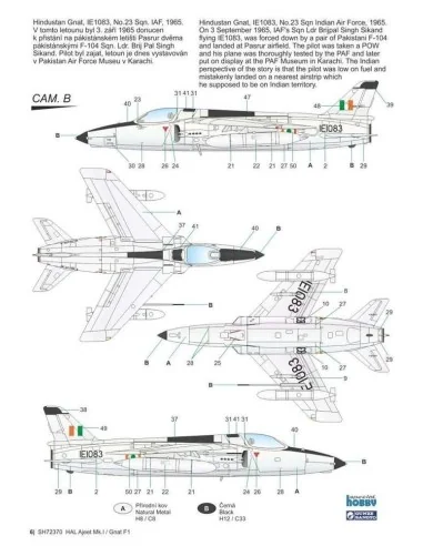 Ajeet Mk.I"Indian Light Fighter", 1/72 - Special Hobby 100-SH72370
