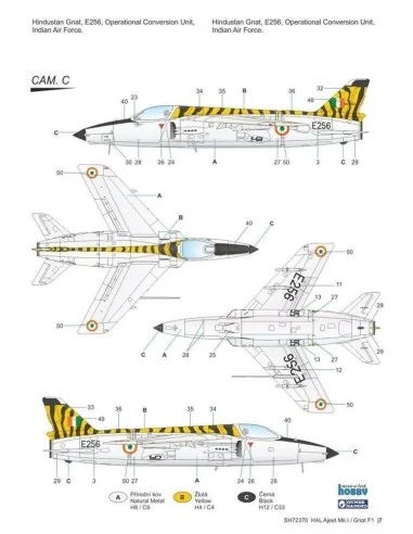 Ajeet Mk.I"Indian Light Fighter", 1/72 - Special Hobby 100-SH72370