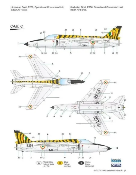 Ajeet Mk.I"Indian Light Fighter", 1/72 - Special Hobby 100-SH72370