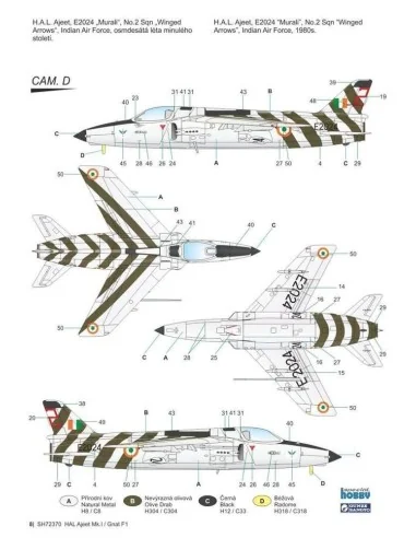 Ajeet Mk.I"Indian Light Fighter", 1/72 - Special Hobby 100-SH72370