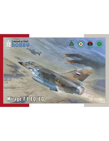 Mirage F.1 EQ/ED, 1/72 - Special Hobby 100-SH72386