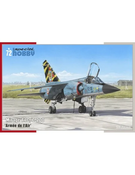 Mirage F.1C/C-200'Armee de I Air, 1/72 - Special Hobby 100-SH72388