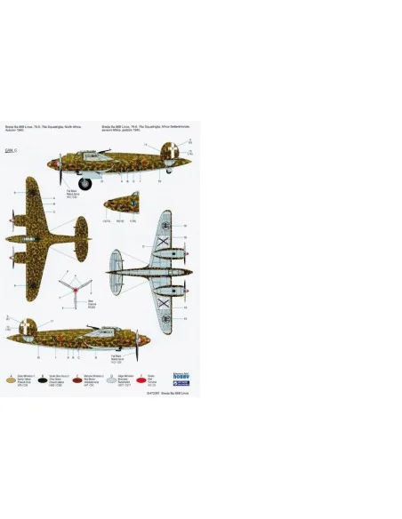 Breda Ba.88B Lince, 1/72 - Special Hobby 100-SH72397