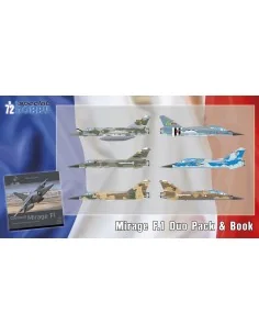 Mirage F.1 Duo Pack & Book, 1/72 - Special Hobby 100-SH72414