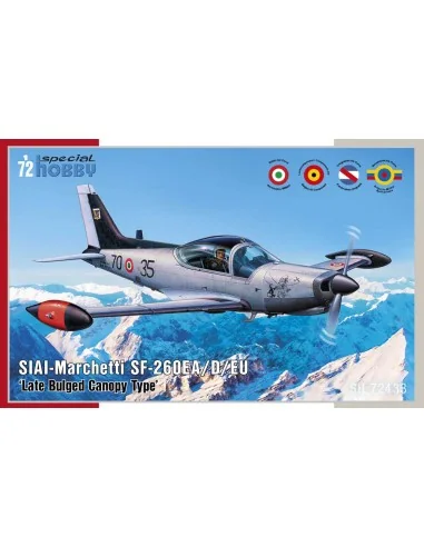 SIAI-Marchetti SF-260EA/D/EU Late Bulged Canopy Type, 1/72 - Specia...