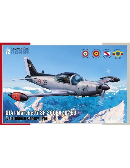SIAI-Marchetti SF-260EA/D/EU Late Bulged Canopy Type, 1/72 - Specia...