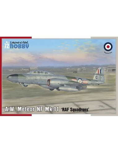 A.W. Meteor NF Mk.11 RAF Squardrons, 1/72 - Special Hobby 100-SH72437
