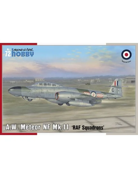 A.W. Meteor NF Mk.11 RAF Squardrons, 1/72 - Special Hobby 100-SH72437