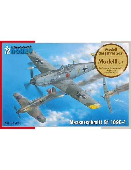 Messerschmitt Bf 109E-4, 1/72 - Special Hobby 100-SH72439