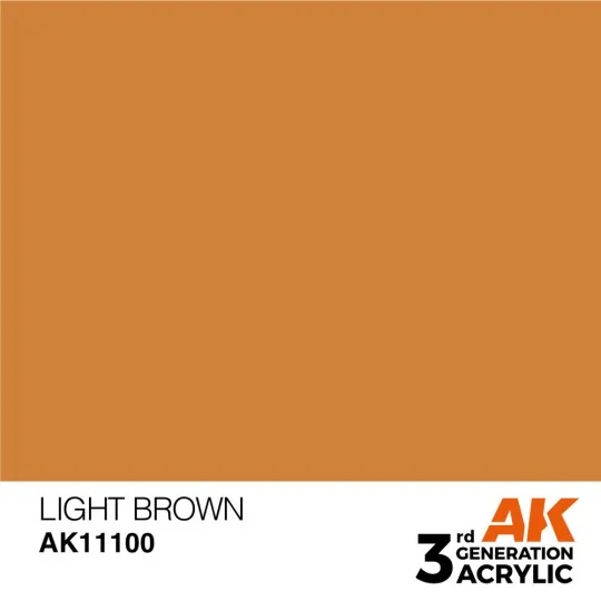 Light Brown 17ml - AK Interactive AK11100