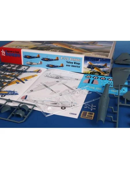 B-12A Bomber ‘Yellow Wings over America’, 1/72 - Special Hobby 100-...