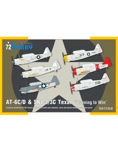 AT-6C/D & SNJ-3/3C Texan Training to Win, 1/72 - Special Hobby 100-...