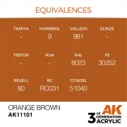 Orange Brown 17ml - AK Interactive AK11101