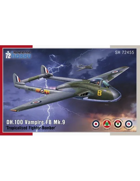 [NO_DESC] DH.100 Vampire FB.Mk.9 Tropicalised Fighter-Bomber, 1/72 ...