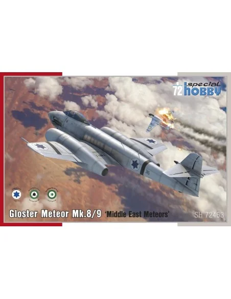 Gloster Meteor Mk.8/9 Middle East Meteors, 1/72 - Special Hobby 100...