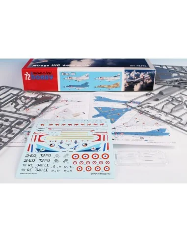 Mirage IIIC Armee de I'Air, 1/72 - Special Hobby 100-SH72476
