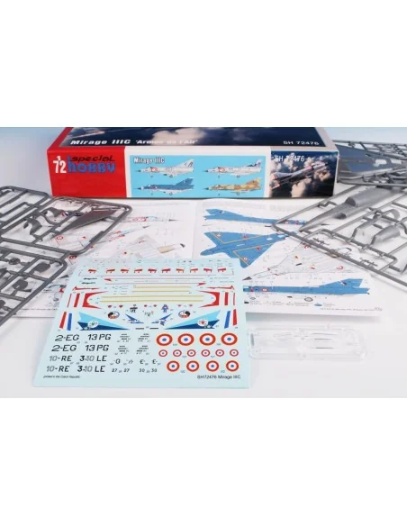 [NO_DESC] Mirage IIIC Armee de I'Air, 1/72 - Special Hobby 100-SH72476