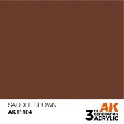 Saddle Brown 17ml - AK Interactive AK11104 Saddle Brown 17ml - AK Interactive AK11104