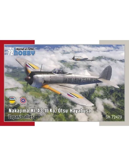 [NO_DESC] Nakajima Ki-43-II Ko/Otsu Hayabusa Japan's allies, 1/72 -...