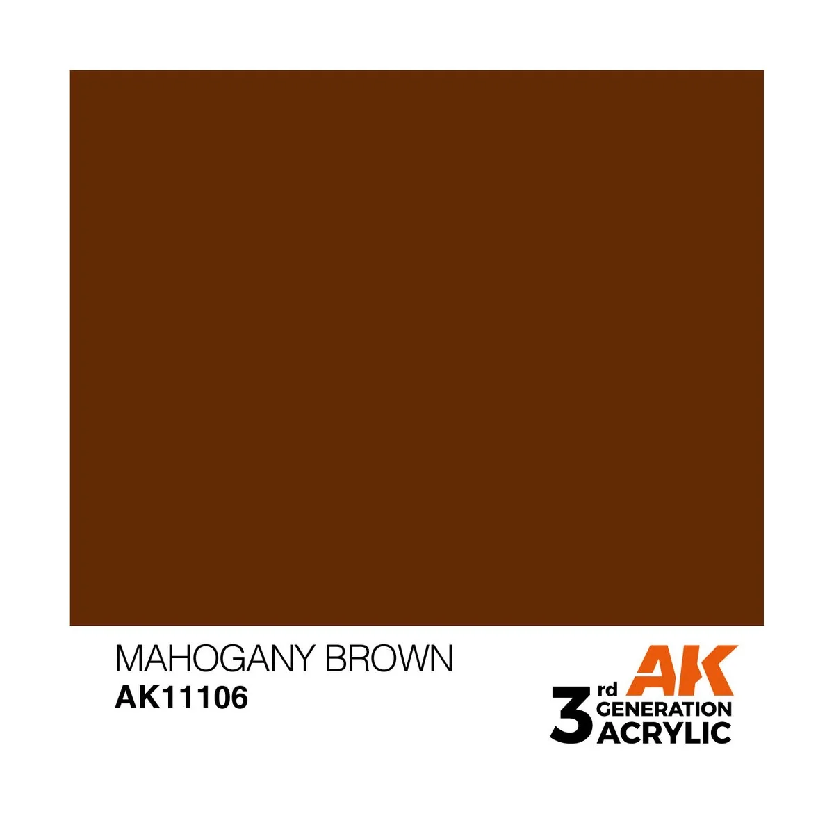 Mahogany Brown 17ml - AK Interactive AK11106