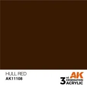 Hull Red 17ml - AK Interactive AK11108 Hull Red 17ml - AK Interactive AK11108