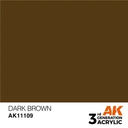 Dark Brown 17ml - AK Interactive AK11109