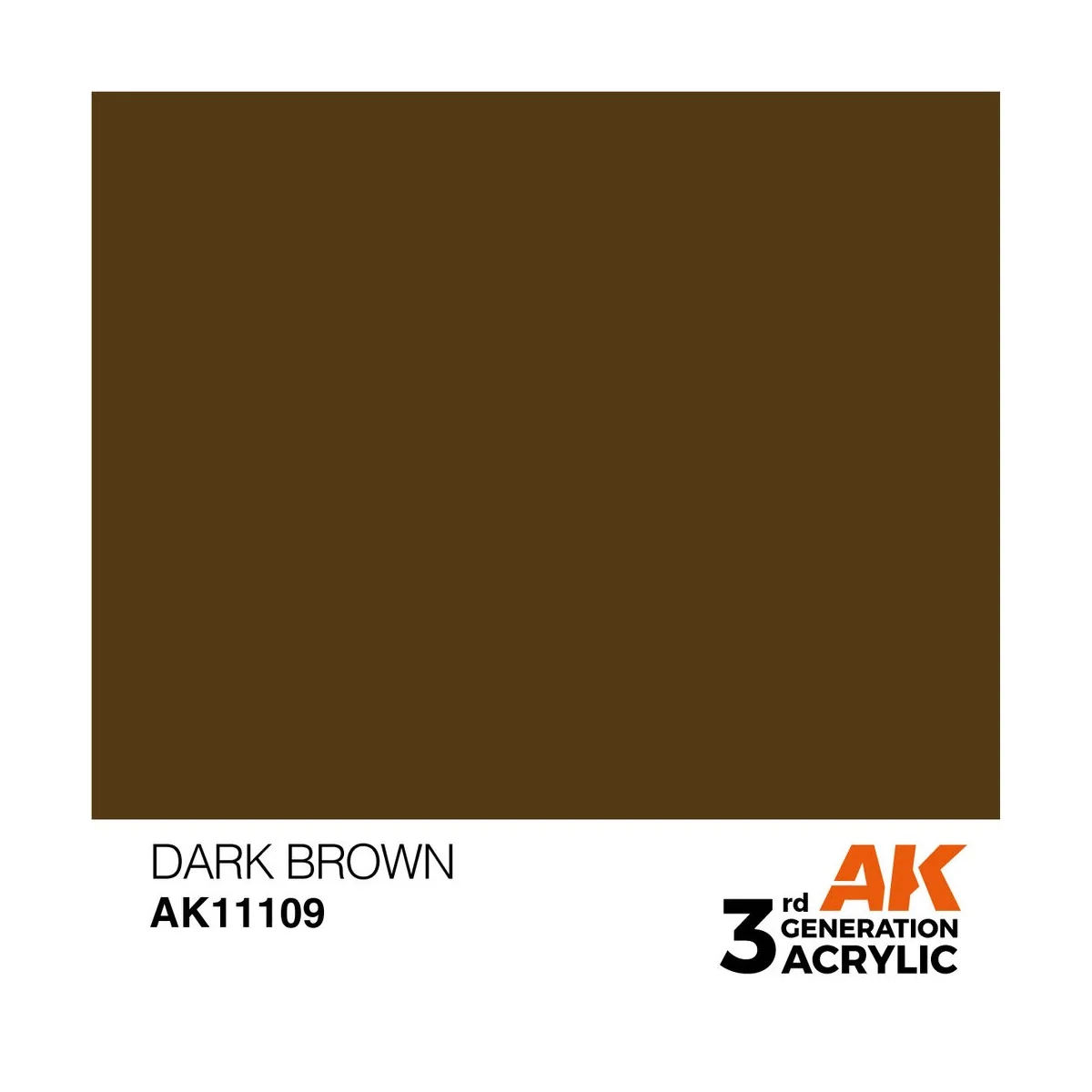Dark Brown 17ml - AK Interactive AK11109