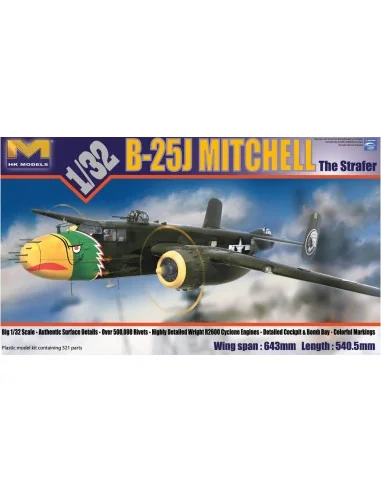 B-25J Mitchell Strafer, 1/32 - HongKong Model 01E02