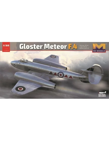 Gloster Meteor F.4, 1/32 - HongKong Model 01E06
