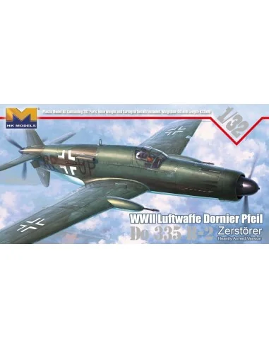 WWII Luftwaffe Dornier Pfeil Do 335 B-2, 1/32 - HongKong Model 01E07