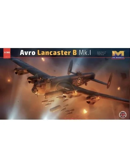 Avro Lancaster B MK I, 1/32 - HongKong Model 01E010