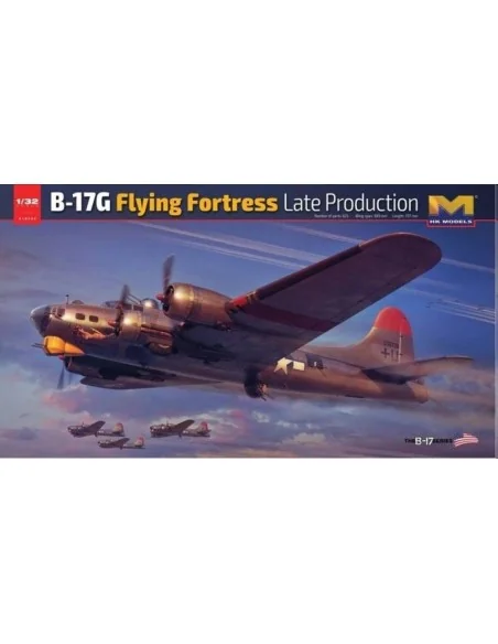 B-17G Flying Fortress Late Production, 1/32 - HongKong Model 01E030
