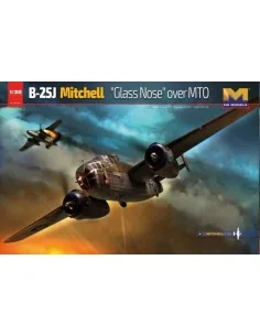 B-25J Mitchell Glass Nose over MTO, 1/32 - HongKong Model 01E024