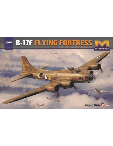 B-17F Flying Fortress, 1/48 - HongKong Model 01F002