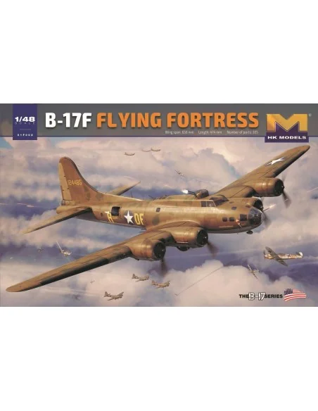 B-17F Flying Fortress, 1/48 - HongKong Model 01F002