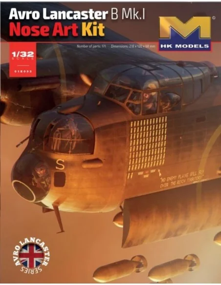 Avro Lancaster B. Mk. I Nose Art Kit, 1/32 - HongKong Model 01E033
