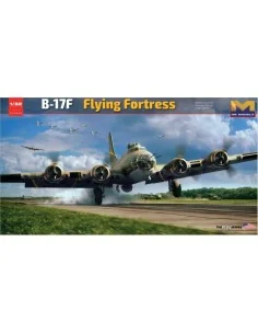 B-17F flying fortress F version, 1/32 - HongKong Model HKM01E029