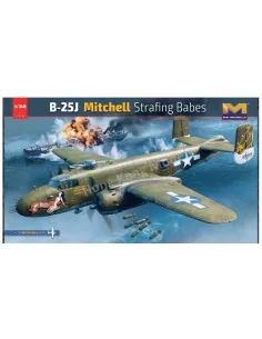[NO_DESC] B-25J Mitchell Strafing babes, 1/32 - HongKong Model HKM0...