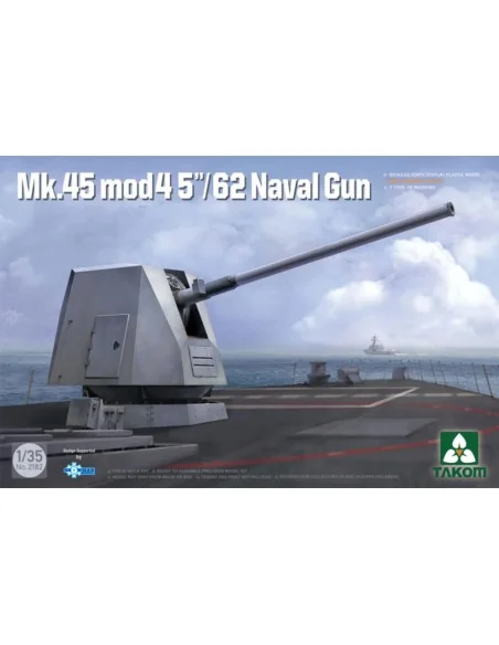 Mk.45 mod45''/62 Naval Gun, 1/35 - Takom TAK2182
