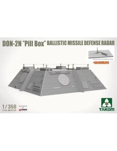 DON-2N'PILL Box' BALLISTIC MISSILE DEFENSE RADAR, 1/350 - Takom TAK...